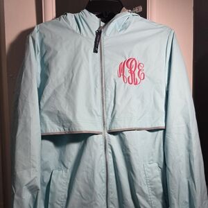 Charles River Apparel Light Blue Women's Rain  Utility Jacket